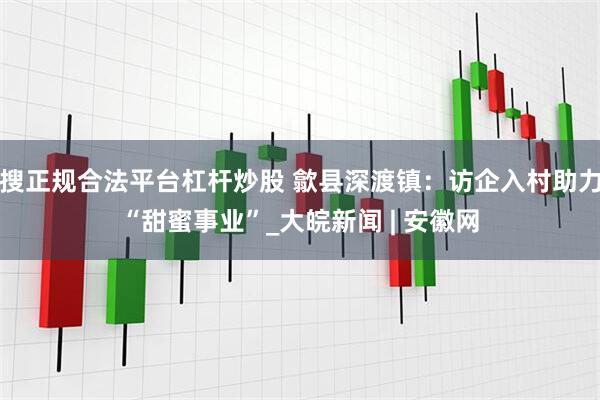 搜正规合法平台杠杆炒股 歙县深渡镇：访企入村助力“甜蜜事业”_大皖新闻 | 安徽网